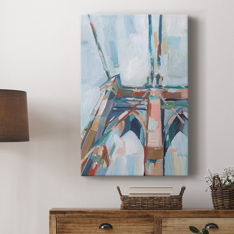 «Big City Colors I» sur toile, H 18 po x l 12 po x P 1 po