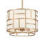 Lustre tambour 4 lumières Abbeville-792706617