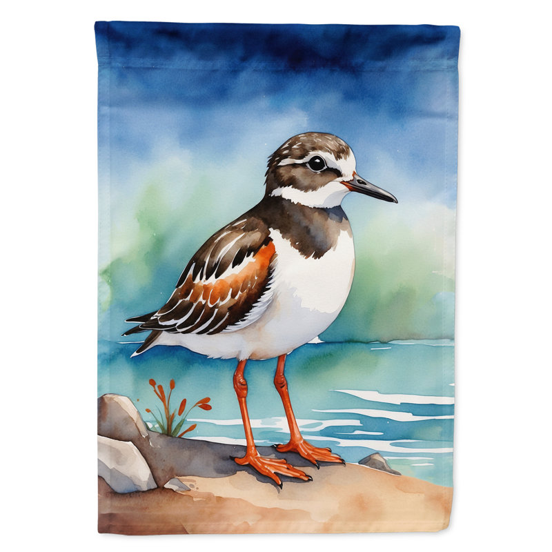 Drapeau de jardin Surfbird Bird, Ruddy Turnstone