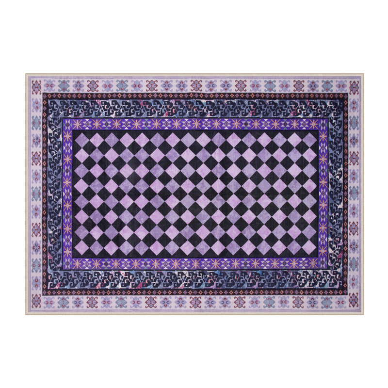 Tapis lavable Bohemian, Rectangle 5 pi x 7 pi