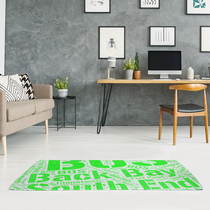 Chenille Indoor Rug, Rectangle 4' x 6'