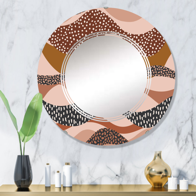 Circle Mirror, 32" x 32"