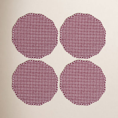 Set of 4 Farmhouse Quilt Placemats