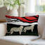 Oreiller rectangulaire réversible intérieur / extérieur Vold Leopard-121013267-121013269