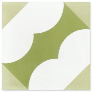 Carreau de ciment pour mur et plancher à motif ciment 8 po x 8 po Katie