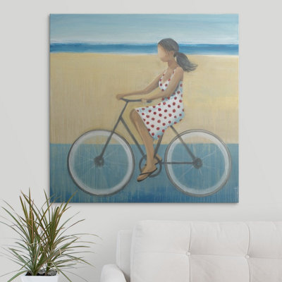 Martz " Bike Ride On The Boardwalk (Female) " by Terri Burris
