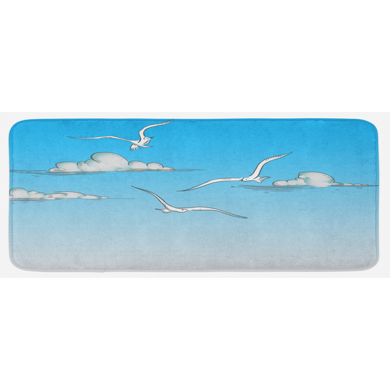 Tapis de cuisine seagulls
