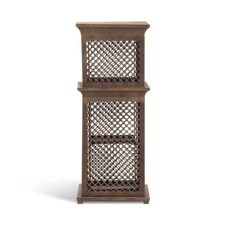 34.25'' H Metal Floor Lantern