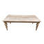 Table basse à 4 pieds en bois massif
