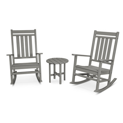 POLYWOOD® Rocker 2-Person Patio Seating Group
