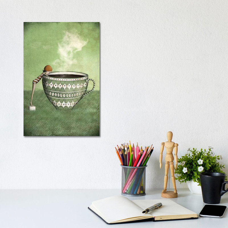 Too Hot by Majali - Wrapped Canvas Print, 20.32 cm H x 30.48 cm W
