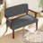 44.29"W Upholstered Dining Bench with Back for Living Room,Bedroom,Office,Entryway-312232037