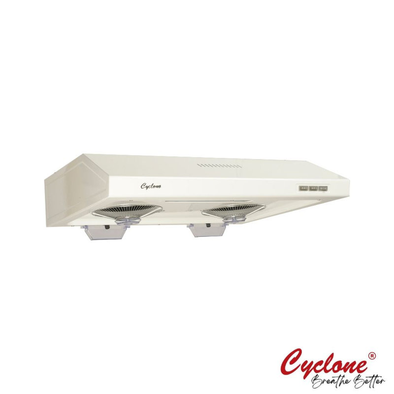 Cyclone 30" Stainless Steel 680 CFM Ducted (Vented) Under Cabinet Range Hood, Stainless steel