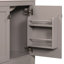 Meuble-lavabo de 30 po avec lavabo simple, meuble-lavabo sous comptoir, armoire de rangement avec 2 portes et tiroir