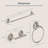 3 - Piece Bathroom Hardware Set-90932721