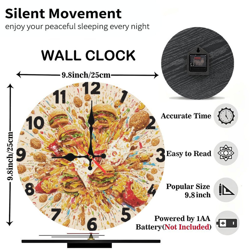 Horloge de restauration rapide
