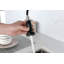 Robinets de cuisine commerciaux à ressort avec pulvérisateur rétractable, robinet d'évier de cuisine à un trou en acier inoxydable à poignée simple, robinet d'évier industriel à 3 trous pour bar à lessive Camper