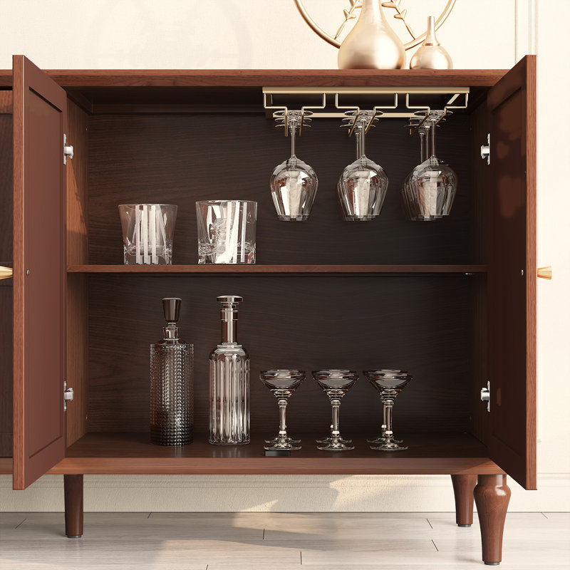 Armoire d'appoint l 57,87 po Gurbachan, Brun