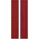 Americraft Two Equal Panel Framed Board-n-Batten Shutters (Per Pair)