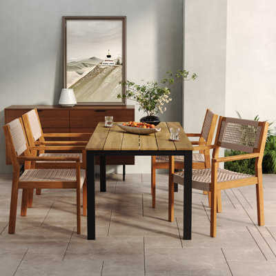 Najiyah 5-Piece Rectangular Dining Set