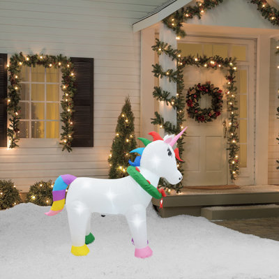 Licorne gonflable