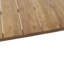 Table basse d'extérieur en bois d'acacia