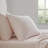 Martha Stewart Small Gingham Cotton Percale Pink Sheet Set-115629666-115629662