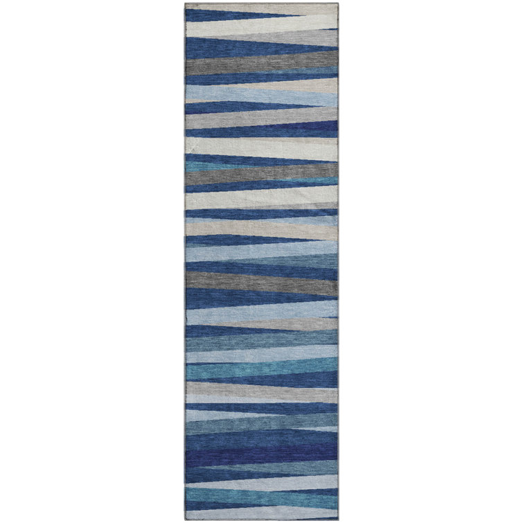 Premium Machine Washable Natoma AMF997 Stripes Rug