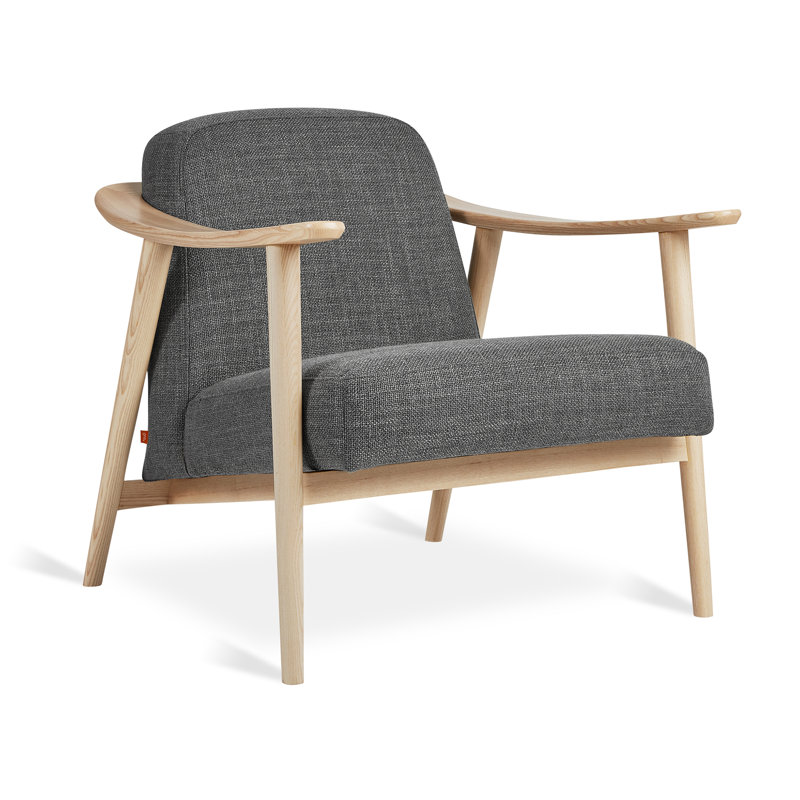 Baltic Chair, Ash Natural, Andorra Pewter Performance Basketweave