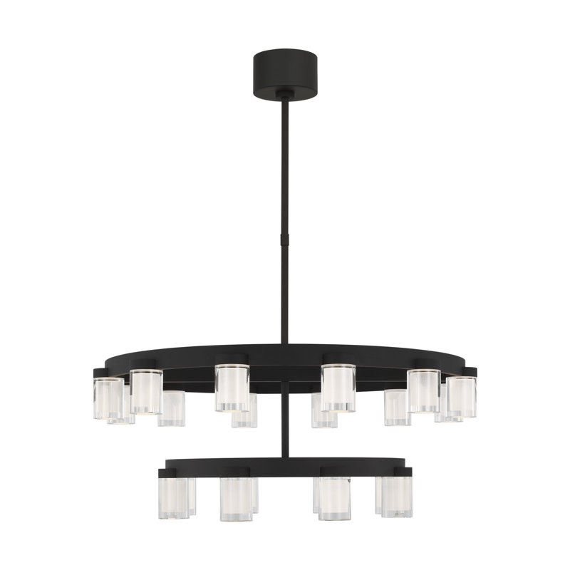 Esfera 20 - Light LED Chandelier, Nightshade Black