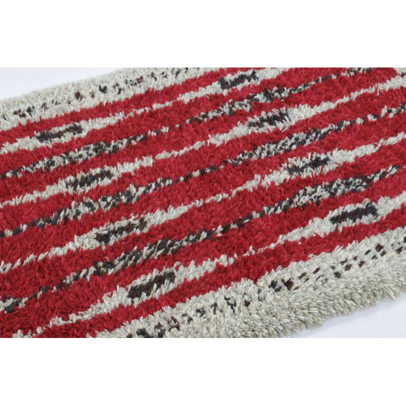 Scandinavian One-of-a-Kind 2'9x4'7 Hand Knotted Area Rug