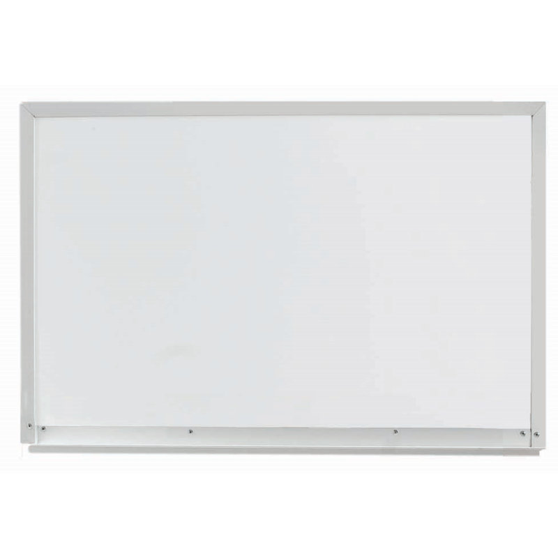 AARCO Yes Wall Metal Whiteboard, 2' H x 3' W