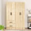 Armoire-penderie avec rangement à 2 tiroirs et tablettes Apollonios Solum -1366849731