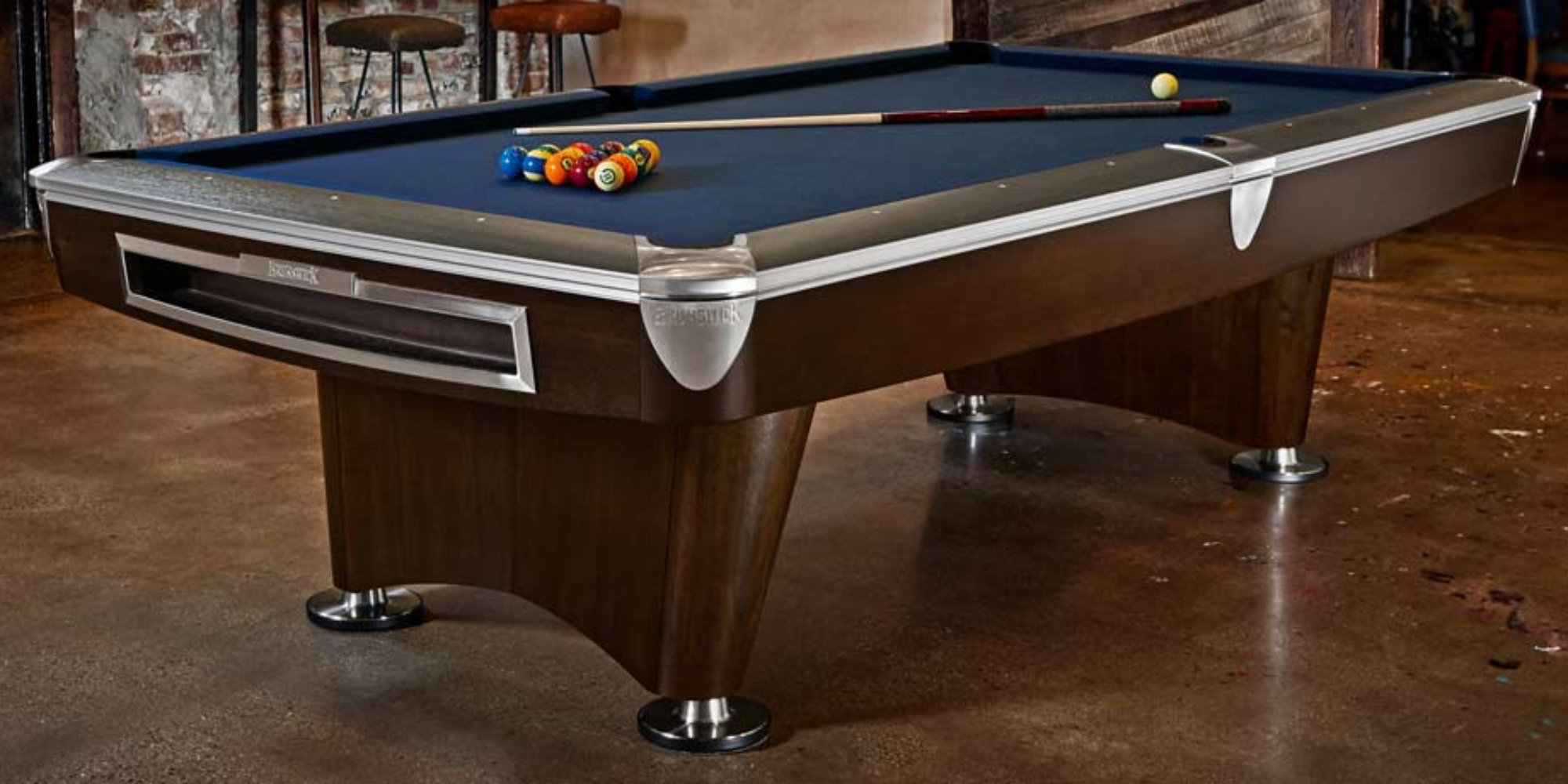 Brunswick Billiards Santini Pool Table with Professional Installation