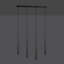 Anna-Leigh 4 - Light Cluster Cylinder Pendant-1857784679