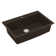 Karran Quartz 33'' X 22'' Large Single Bowl Drop-in Kitchen Sink With Bottom Grid and Strainer