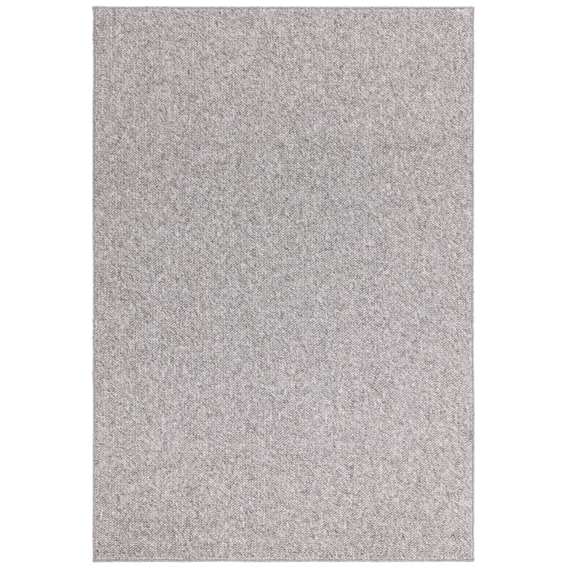 Montina Solid Colour Pebble Grey Area Rug, Rectangle 200 x 290cm
