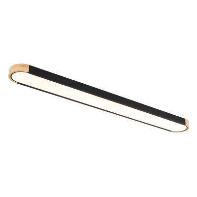 Warrin Nouria 1 - Light 48'' Extra Long Simple Rectangle Led Flush Mount