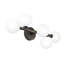 Meuble-lavabo moderne Bloom, noir