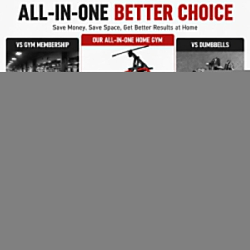 100LBS All-in-One Home Gym – Cable Pulley, Chest Press & Lat Pulldown Machine for Efficient Workouts