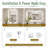 Soft Rounded Frameless Backlit LED Bathroom Vanity Mirror, Dimmable, Anti-Fog, 3 Color Temperatures, Tempered Glass, UL/ETL Certified-629434344