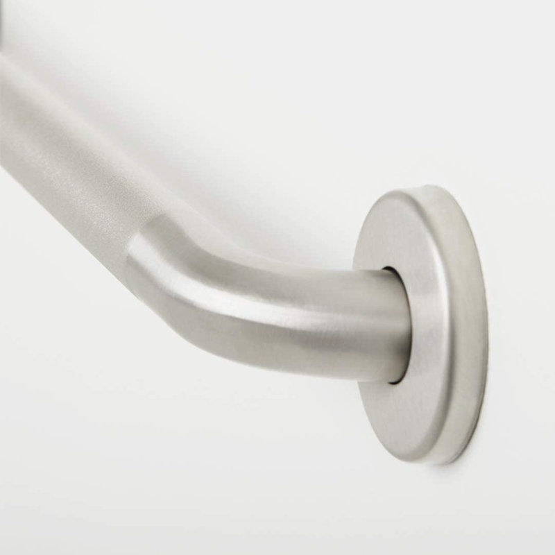 Bathroom Grab Bar with Safety Peened Grip, 18" W