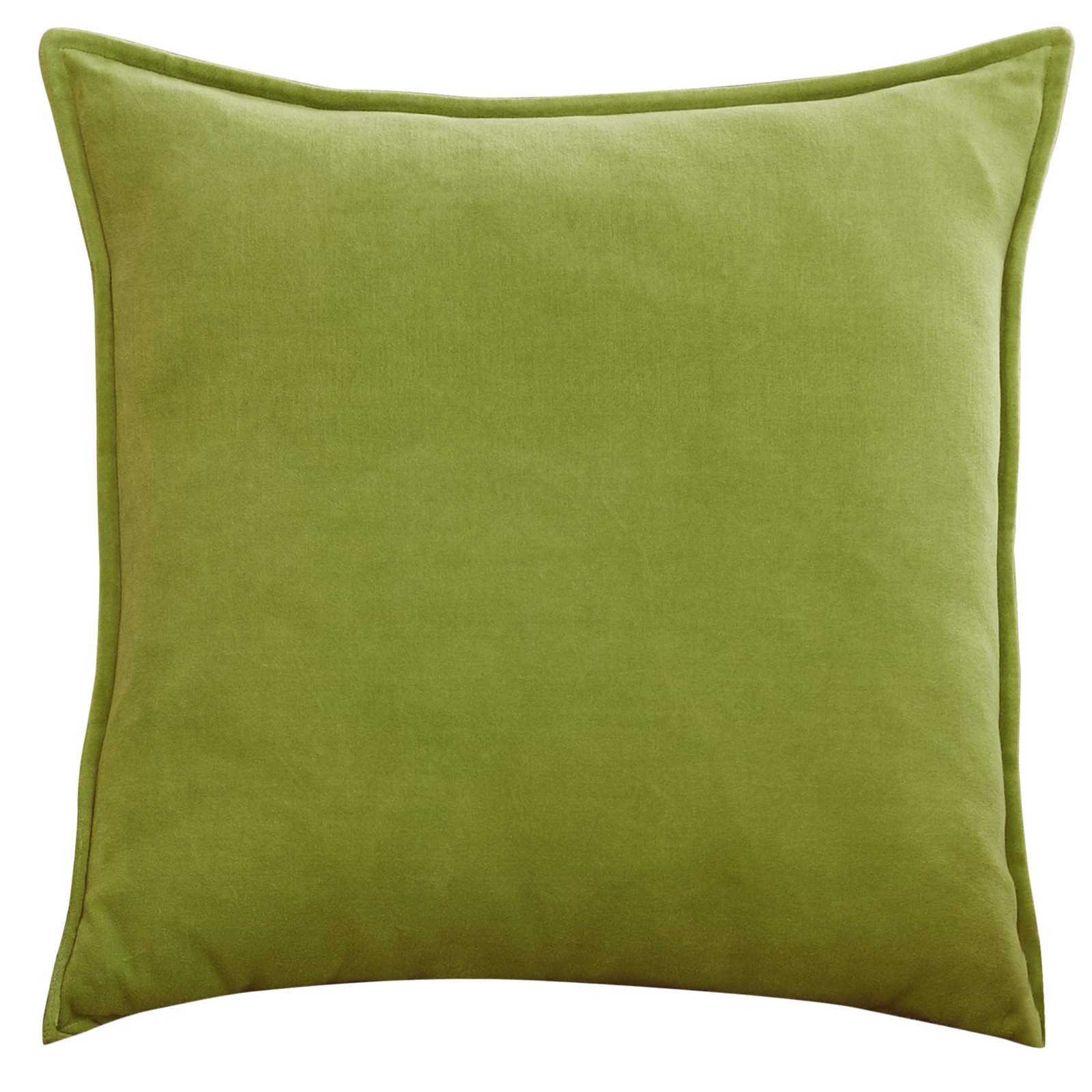Edgar 22" x 22" Pillow Cover, Grass Green, Pillow Cover Only - No Insert, Square 18"