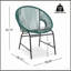 Ensemble de 2 chaises d'extérieur NUSA-132490984