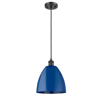 Plymouth Dome 1 - Light Single Drop Pendant Pendant