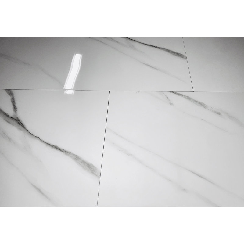 Carreau de porcelaine mince 12 po x 24 po