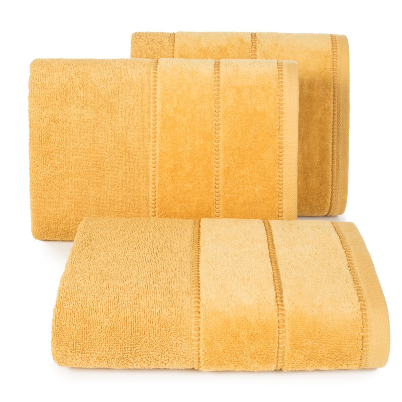Itay Midweight Jacquard Hand Towel, Mustard