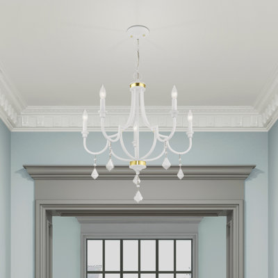 Dedric 5 - Light Dimmable Classic / Traditional Chandelier