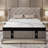 12''Medium-Firm Hybrid Mattress with Cooling Gel Memory Foam & Pocket Coils, Bed in a Box-11811670-11811665