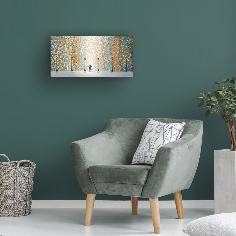 Œuvre sur toile "Ekaterina Ermilkina", H 10 po x l 19 po